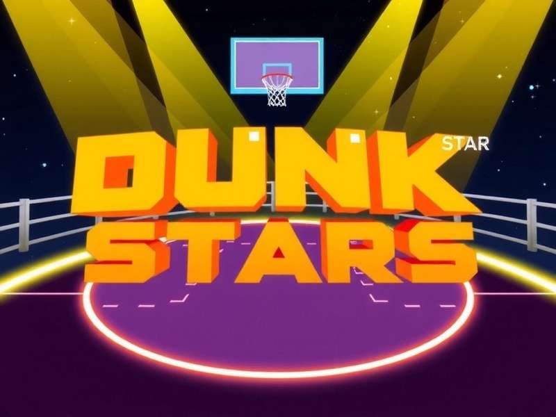 VR Dunk Star Main Screen